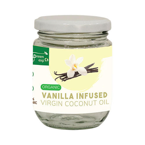 Coconut Products Vanilla Infused Virgin Coconut Oil